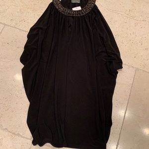 French Connection Evening Sleeveless Jeweled Top